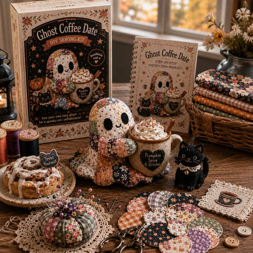 Cozy Little Ghosts™ DIY Halloween Sewing Kit
