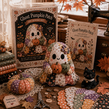 Cozy Little Ghosts™ DIY Halloween Sewing Kit